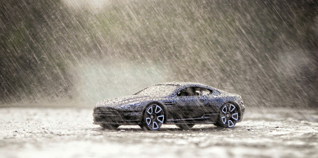 Macro photography of miniature car