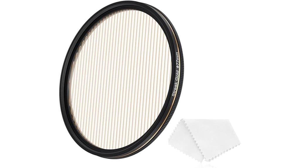gold lens filter accessory