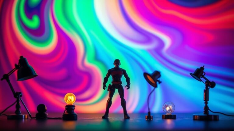 enhancing toy photography lighting