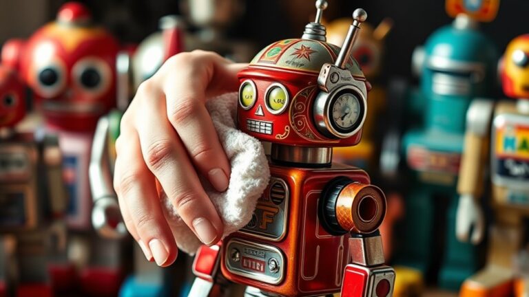 gentle cleaning preserves collectibles