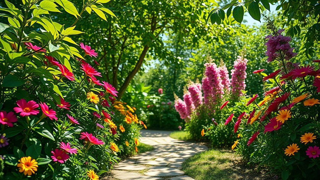 lush plant life thrives