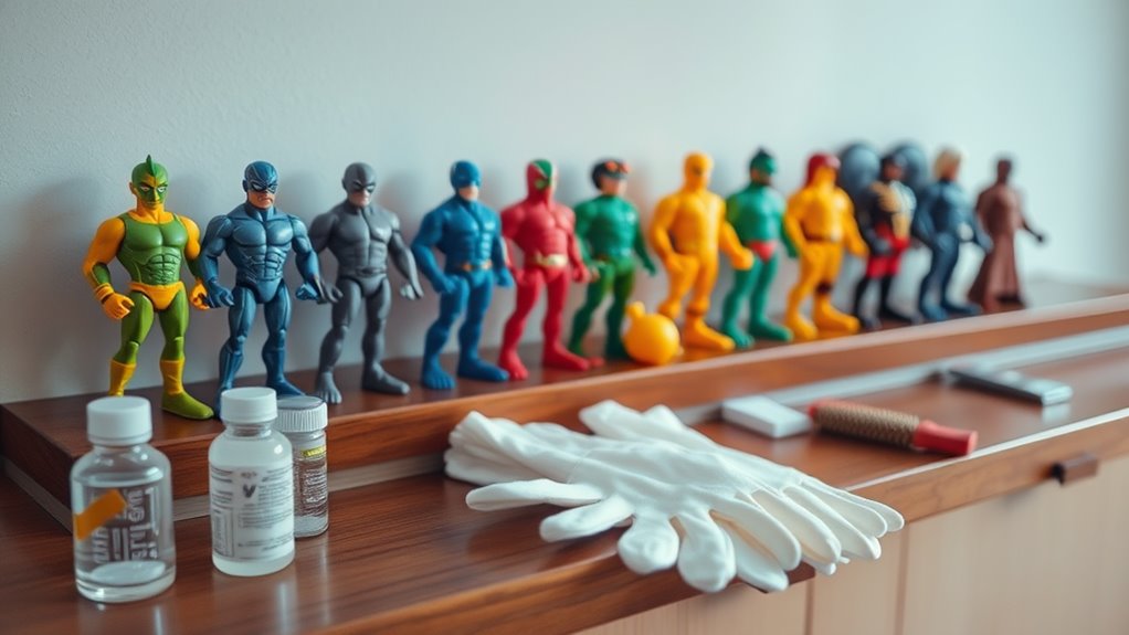 preventing stains on toys