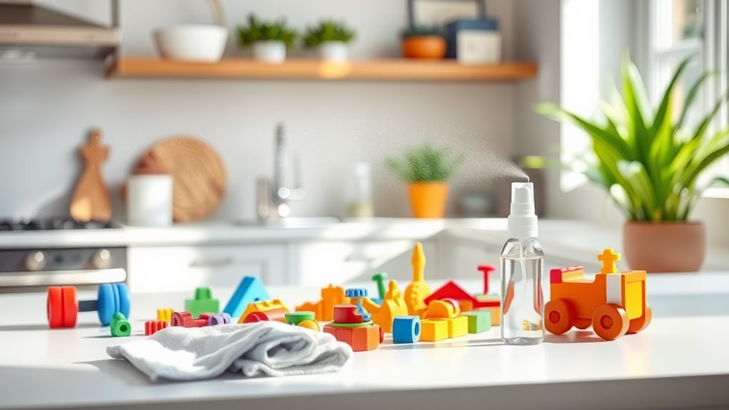 safe toy disinfecting methods