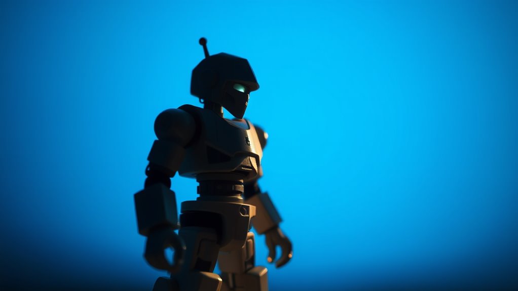 silhouette creation using rim lighting