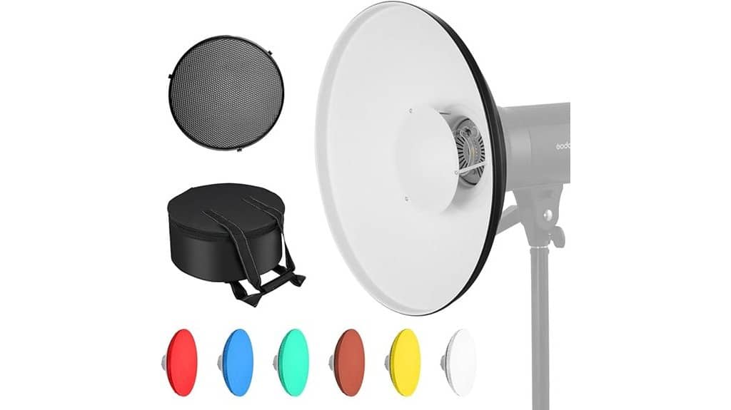 16 inch white beauty dish