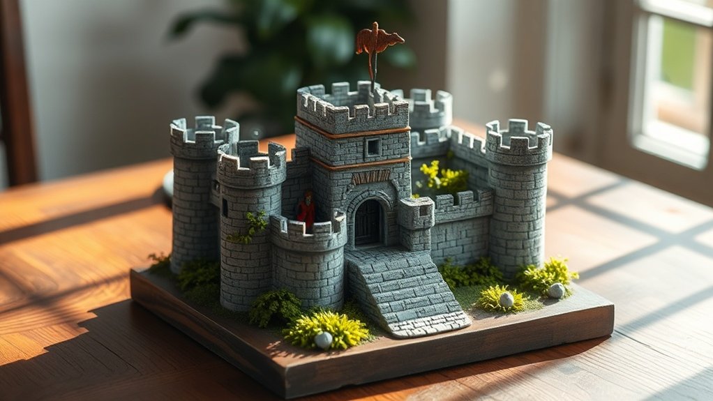 affordable toy castle diorama