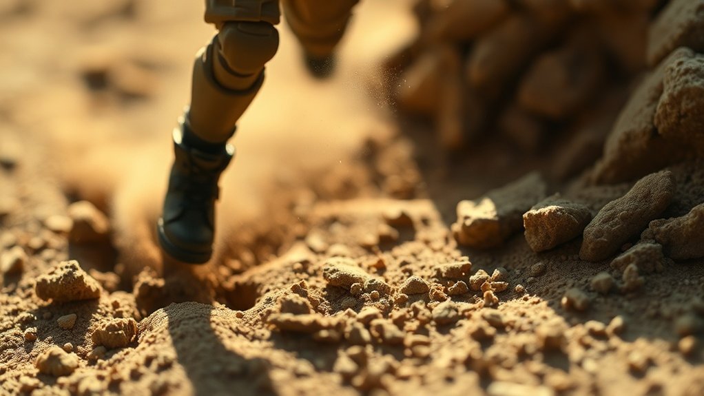 applying realistic dirt techniques