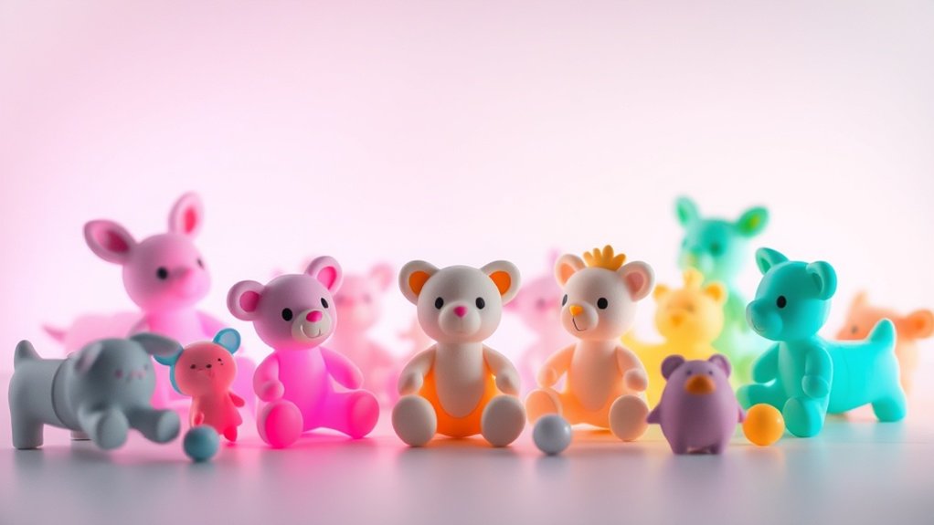 bright airy toy photography