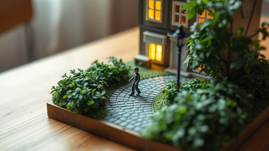 building a toy diorama