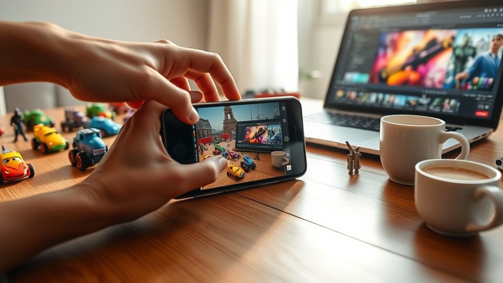 capture edit share quickly