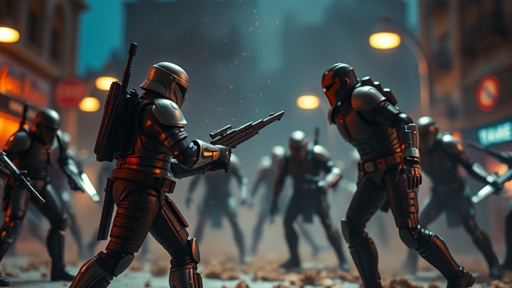 cinematic toy photography enhancement