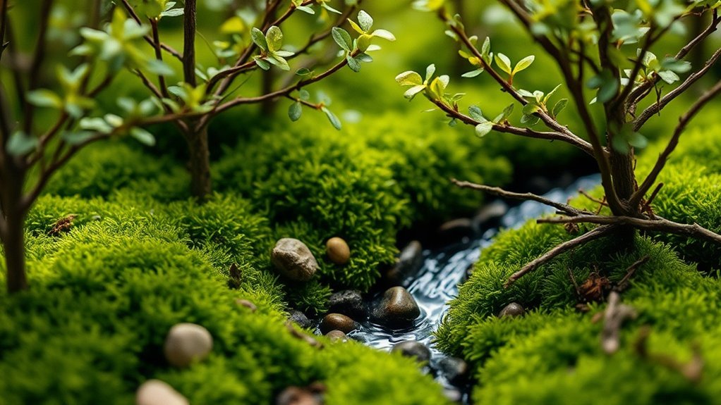 crafting miniature natural environments