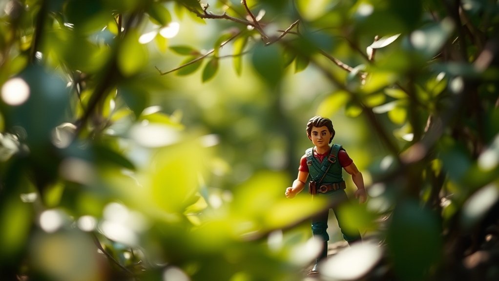 depth in toy photography