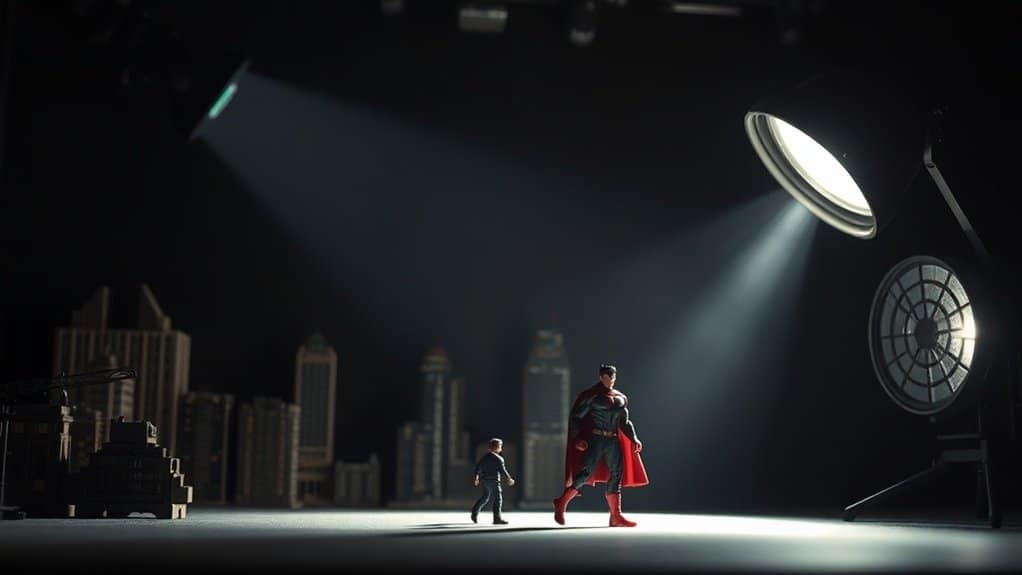 dramatic lighting with modifiers