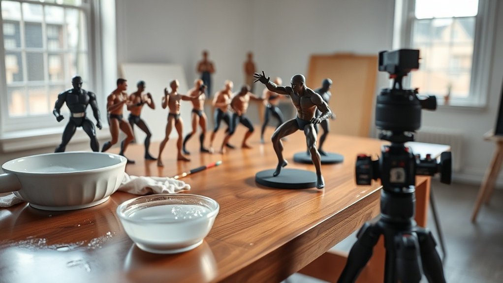 dynamic action figure poses