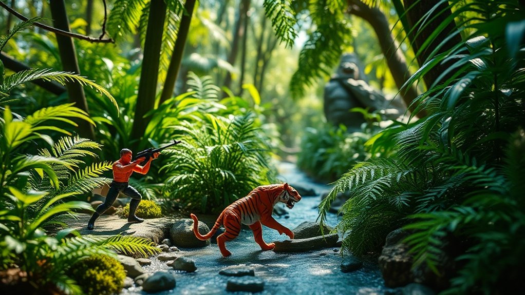 dynamic action figure storytelling