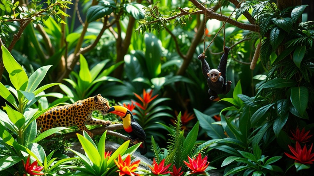 exotic animals enhance authenticity