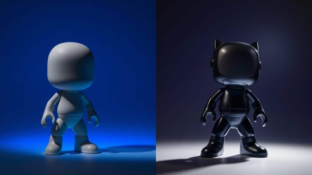 lighting techniques for figures