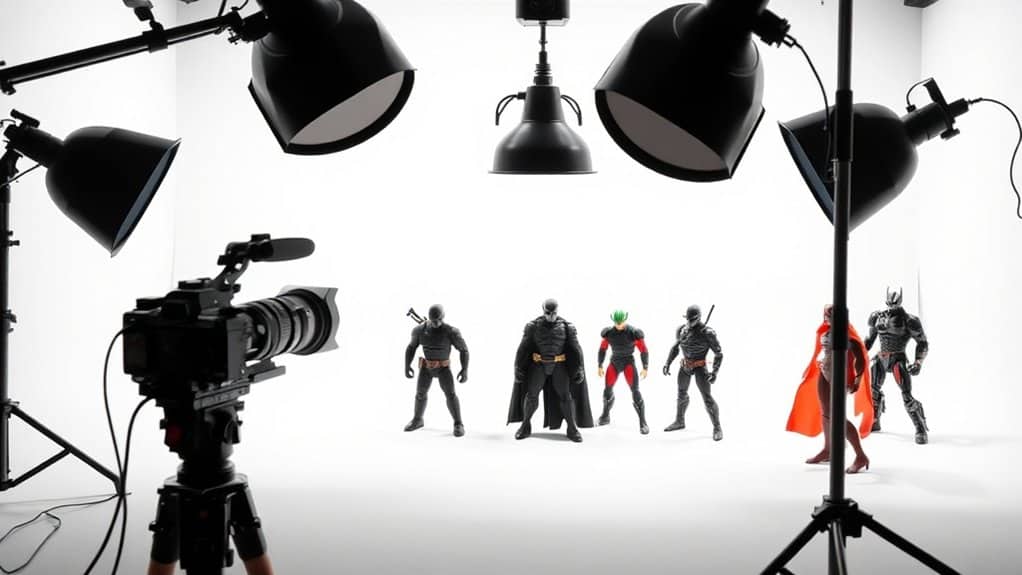 lighting techniques for figures