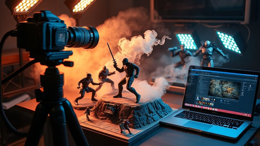 post processing for toy photography