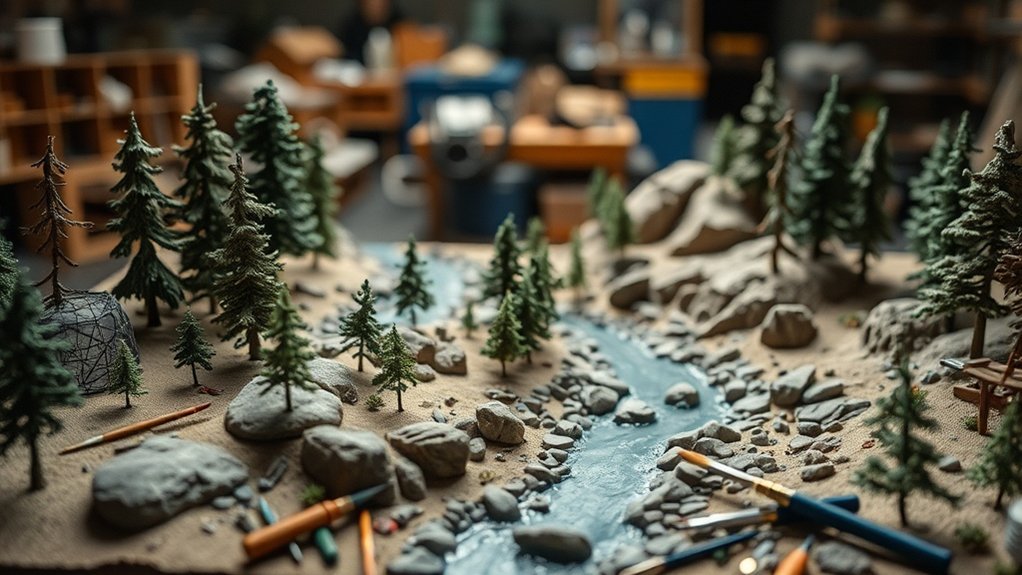 realistic miniature landscape techniques
