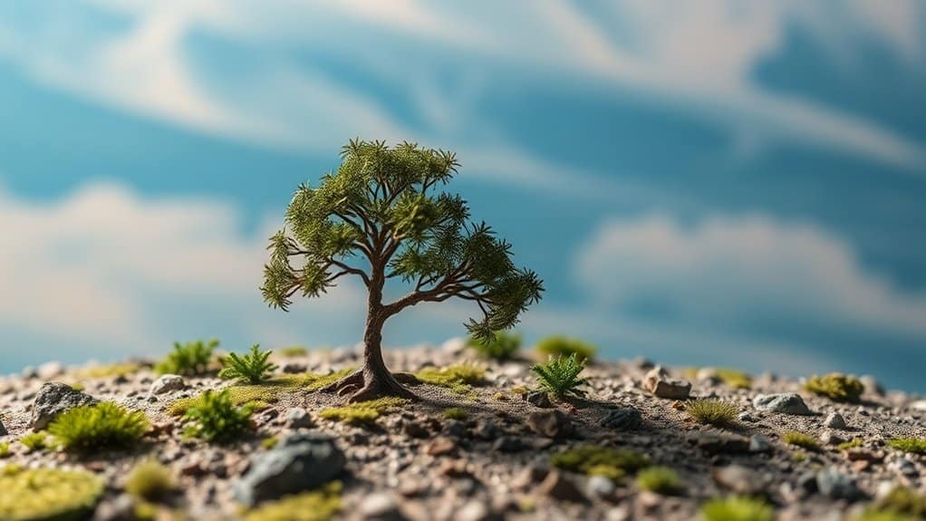 realistic toy photography setup