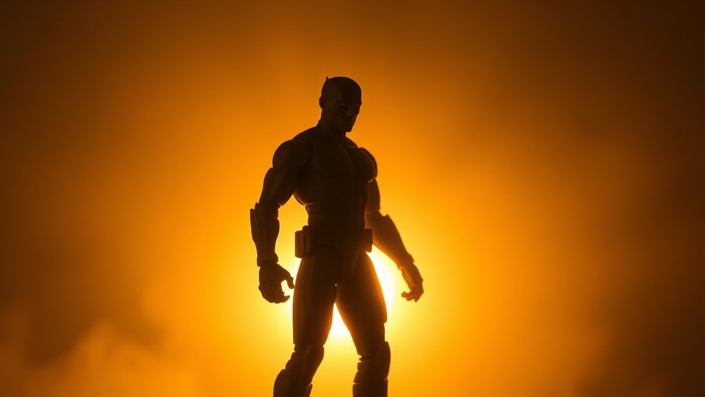 rim lighting adds depth