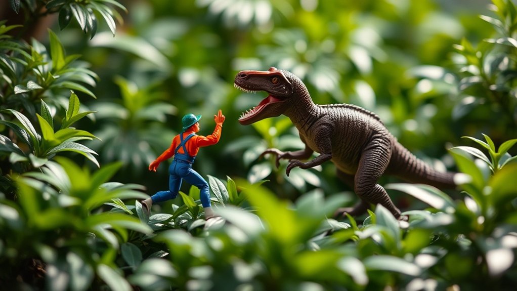 skillful lighting enhances depth