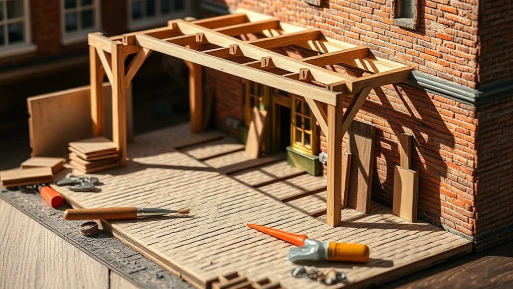 sturdy foundation for diorama