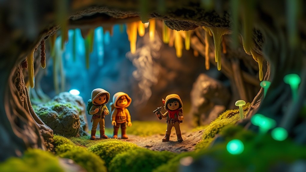 toy diorama cave builds