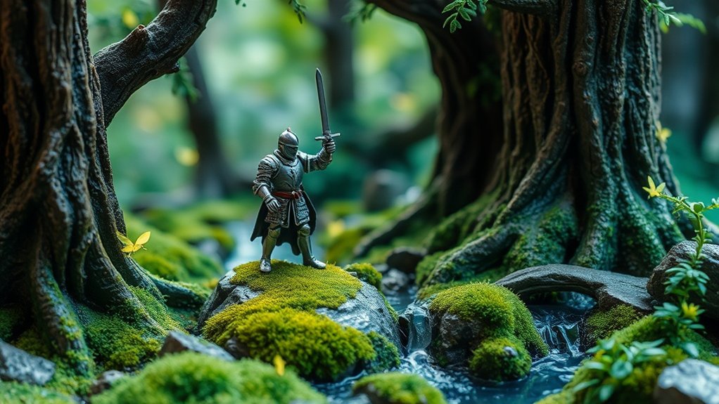 toy photography diorama scenes