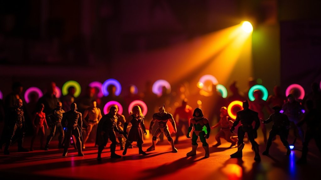 toy photography glow effects