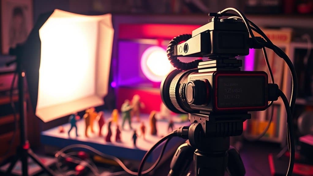 toy photography lighting setup