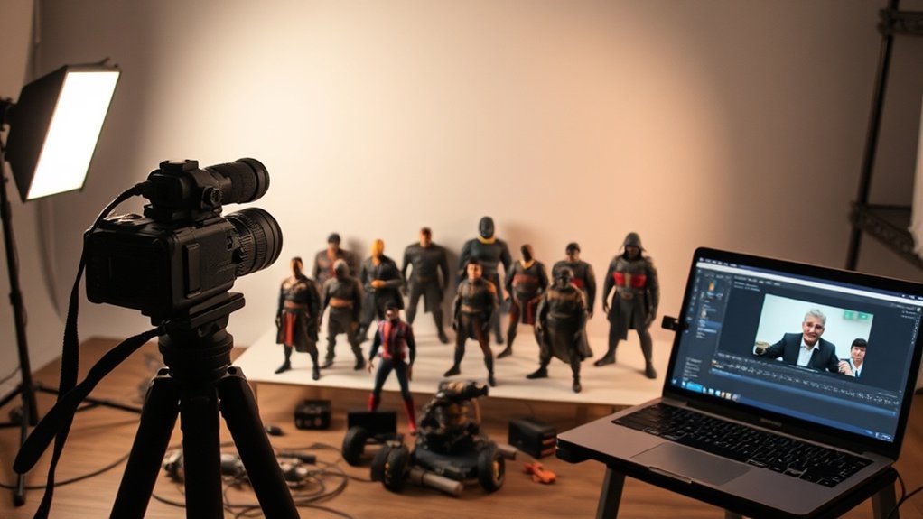 toy photography production process