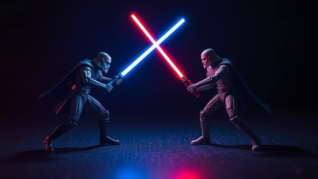 toy photography scene setup