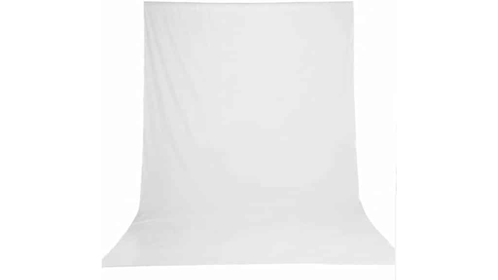 white chromakey photography backdrop