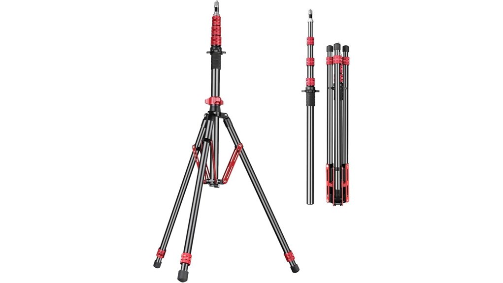 adjustable aluminum photography tripod