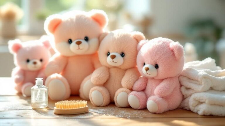 cleaning plush toys effectively