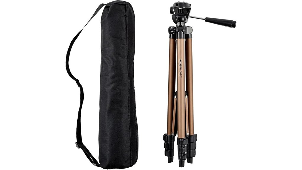 portable 50 inch camera tripod