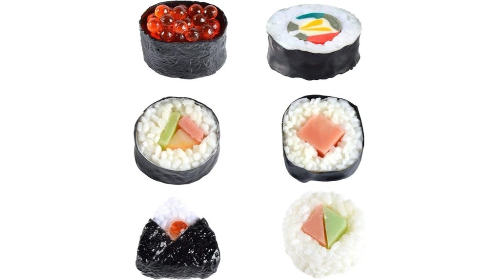 simulated onigiri food model