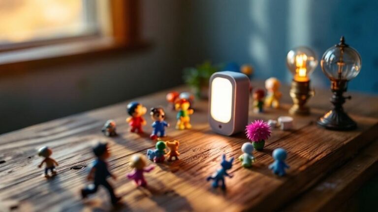 toy photography light selection