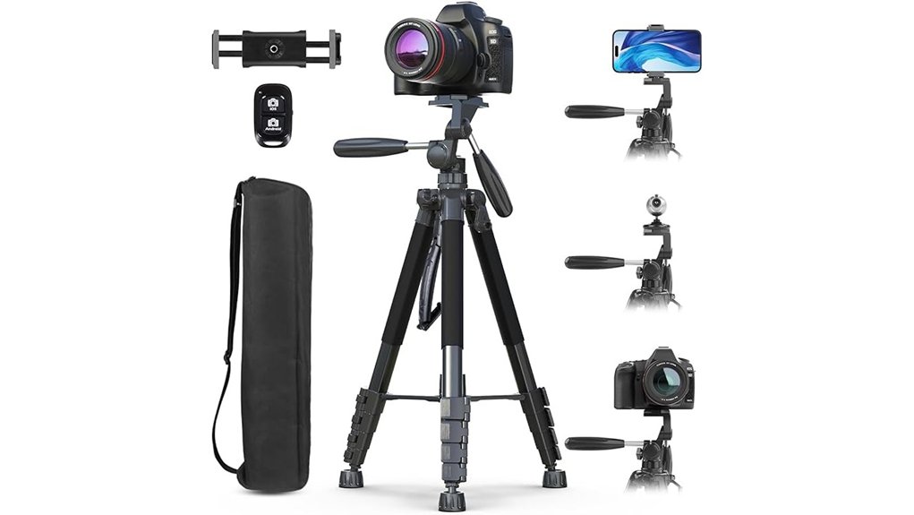versatile tripod with holder