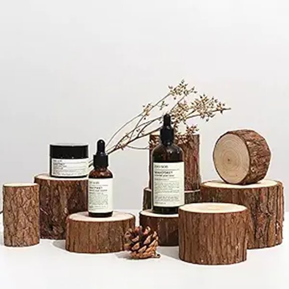 woodland photography backdrop set